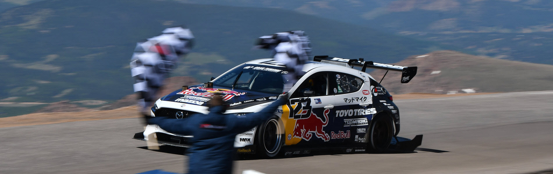 Toyo Tires And Mad Mike Whiddett Set New Rotary Record At Pikes Peak