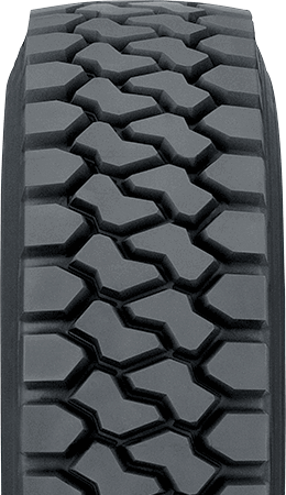 Foreground Tire Tread