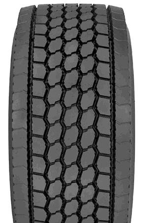 Foreground Tire Tread