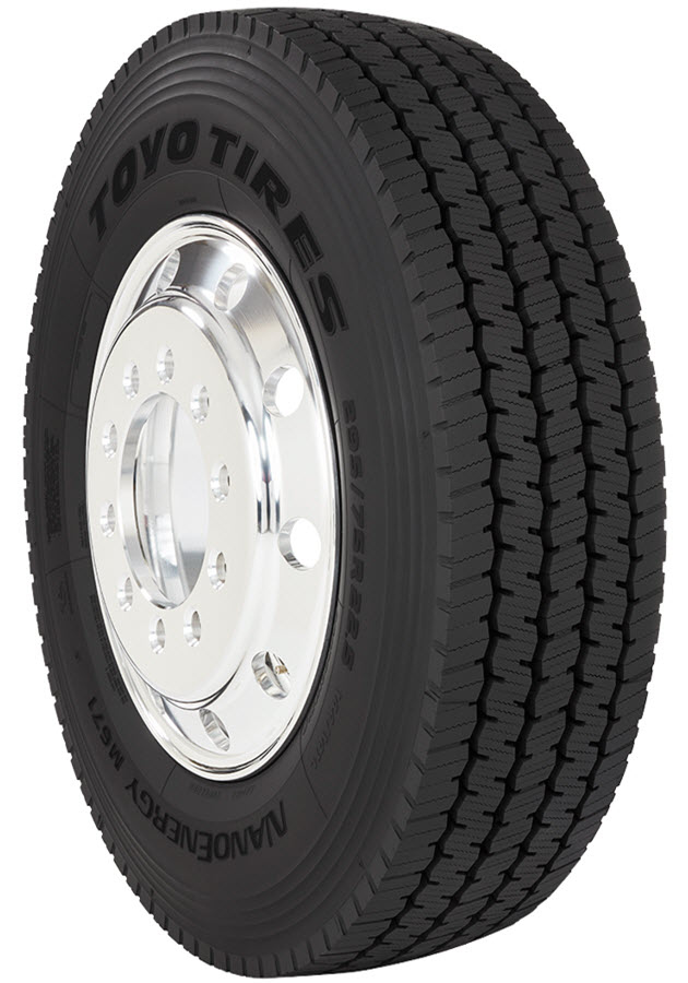 M671A Super-Regional Drive Tire | Superior Traction and long, even 