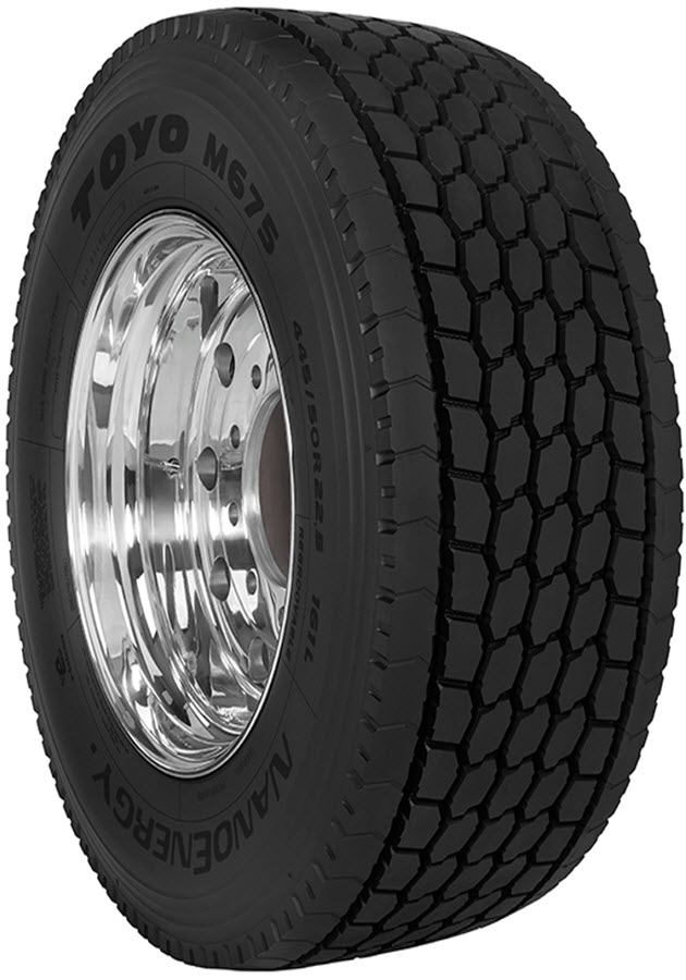 M675 Fuel Efficient Long Haul Commercial Drive Tire | Toyo Tires