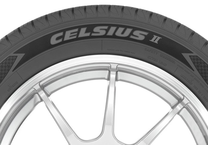 The Celsius II is a all-weather Toyo with | tire Tires a year-round warranty. 60k