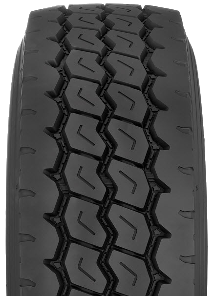 Foreground Tire Tread