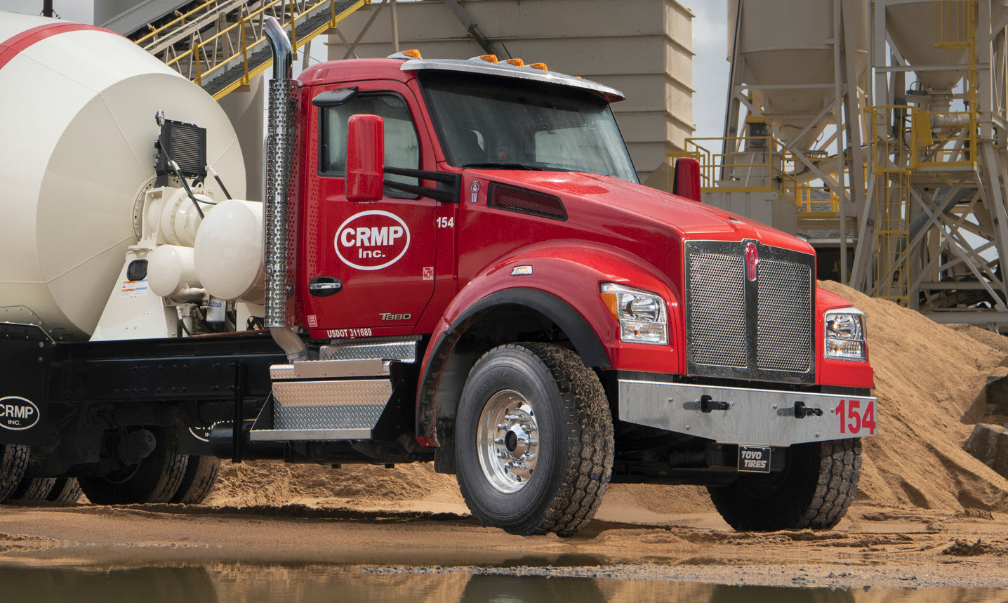 M320 Steer Cement Truck